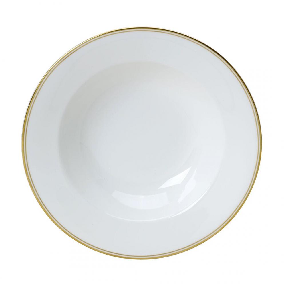 Burnished Gold Classic Large Rim Bowl 28cm 60cl (11 21oz) - 82107AND0132 (Pack of 6)