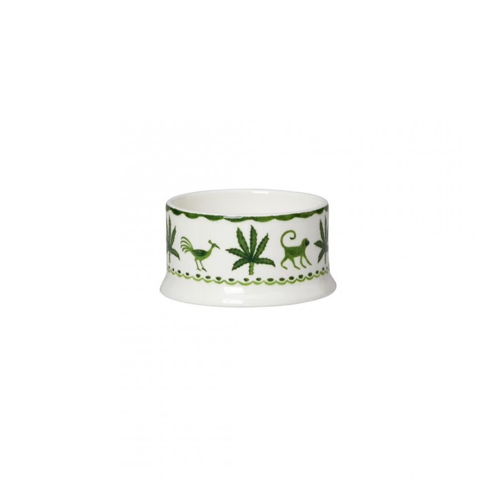 Sultan's Garden Green Classic Condiment Pot 6.5 x 3.3cm 5cl (2 1/2 x 1 1/2 3/4oz) - 82112AND0249 (Pack of 24)