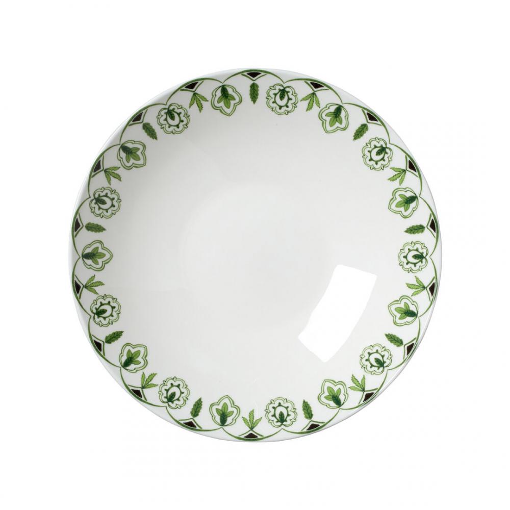 Sultan's Garden Green Coupe Bowl 24cm 59.7cl (9 1/2 21oz) - 82112AND0441 (Pack of 12)