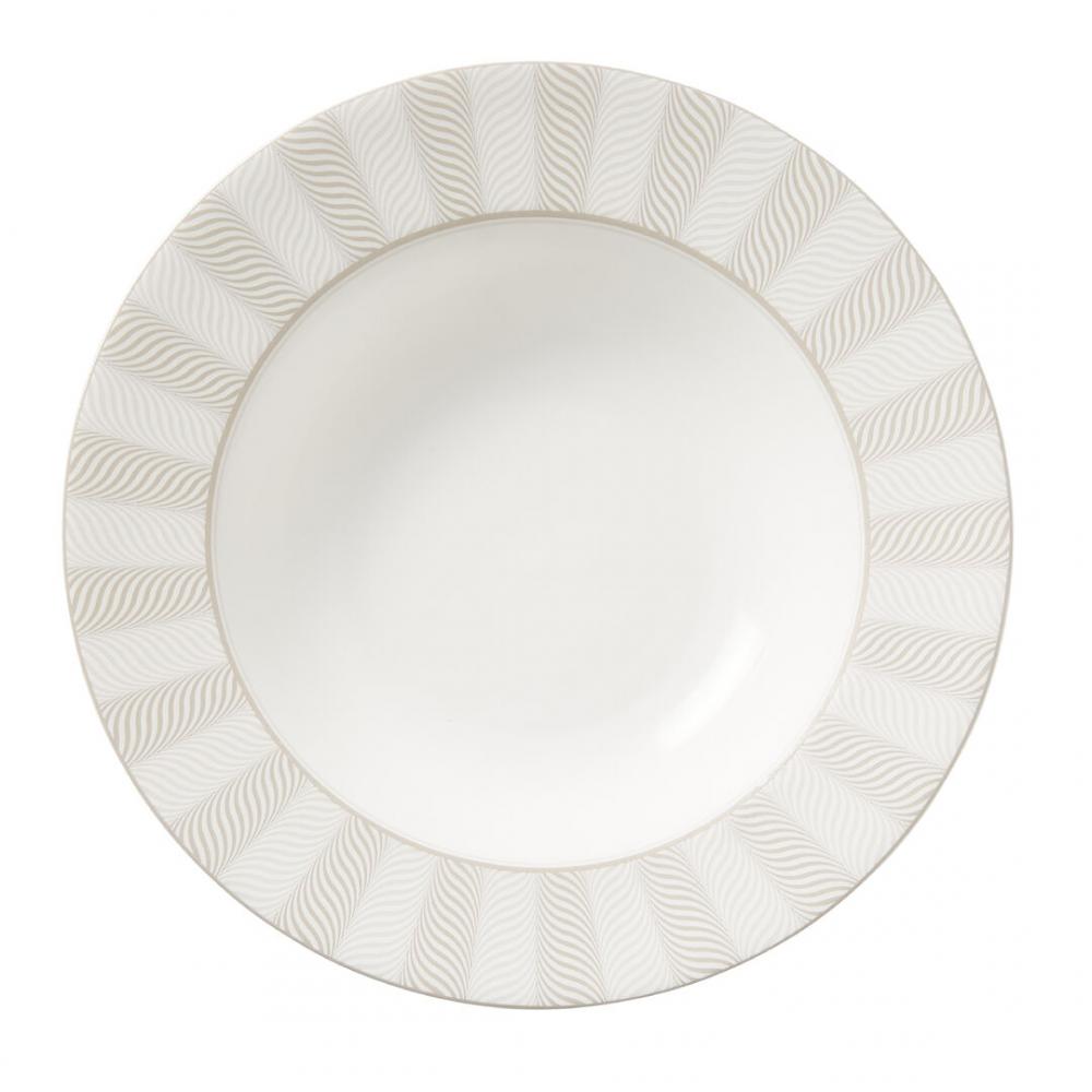Bakewell Taupe Classic Large Rim Bowl 28cm 60cl (11 21oz) - 82122AND0132 (Pack of 6)