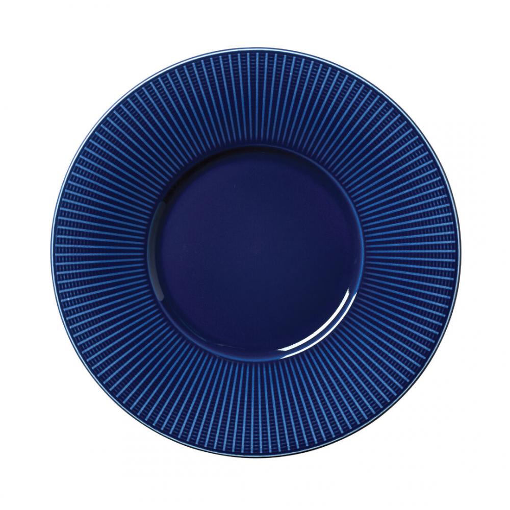 Willow Azure Medium Gourmet Plate 28.5cm (11 1/4) - 9115C1171 (Pack of 6)