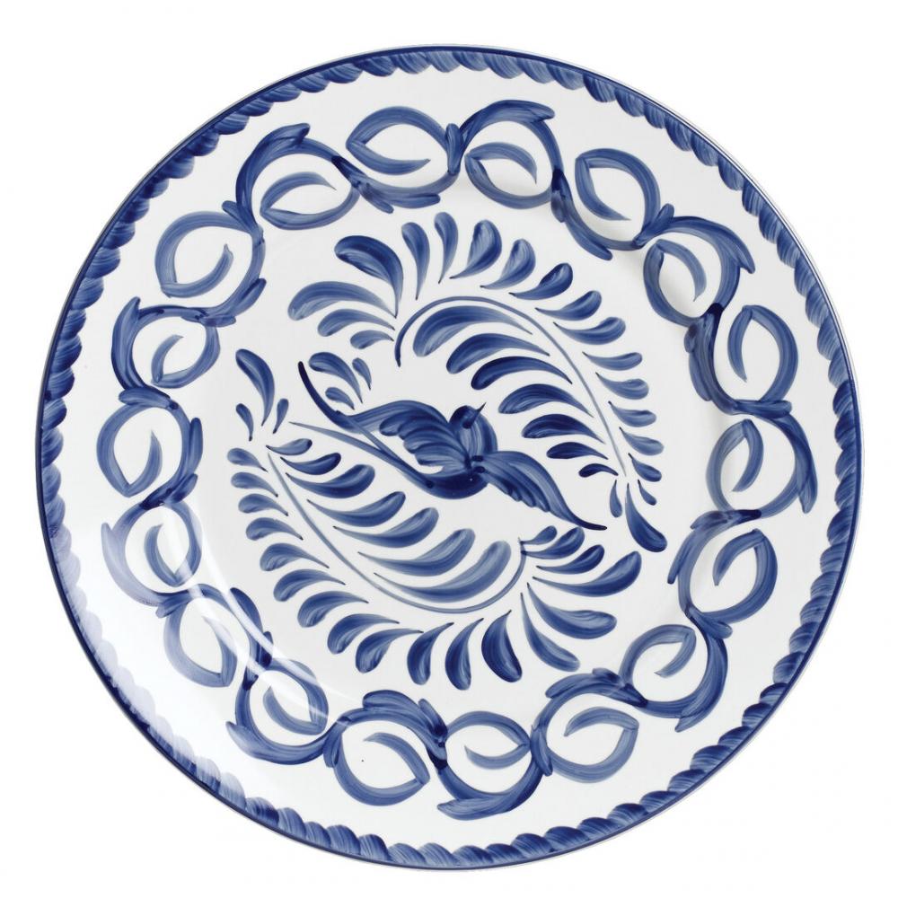 Puebla Blue Chop Plate 33cm (13) - A120P105A (Pack of 12)