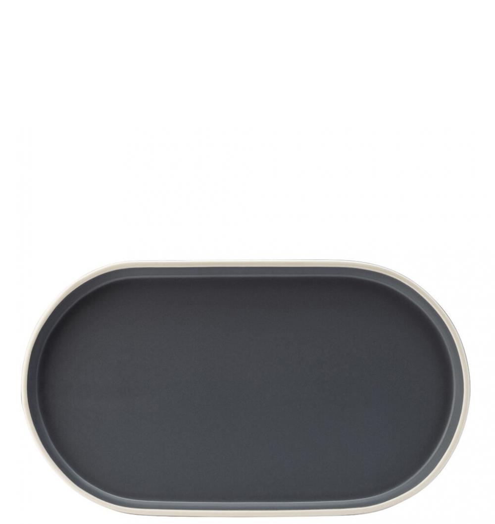 Forma Charcoal Platter 31 x 17.5cm - CT5819-000000-B01006 (Pack of 6)