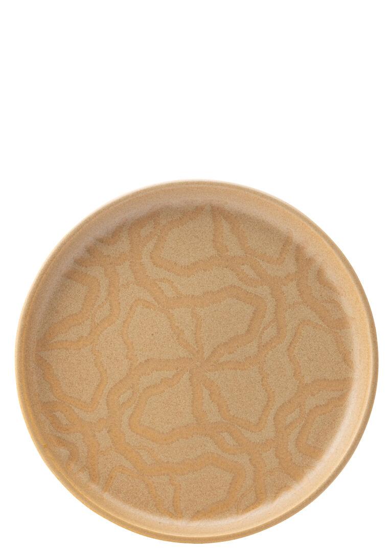 Maze Flax Walled Plate 7 (17.5cm) - DW0361-000000-B01006 (Pack of 6)