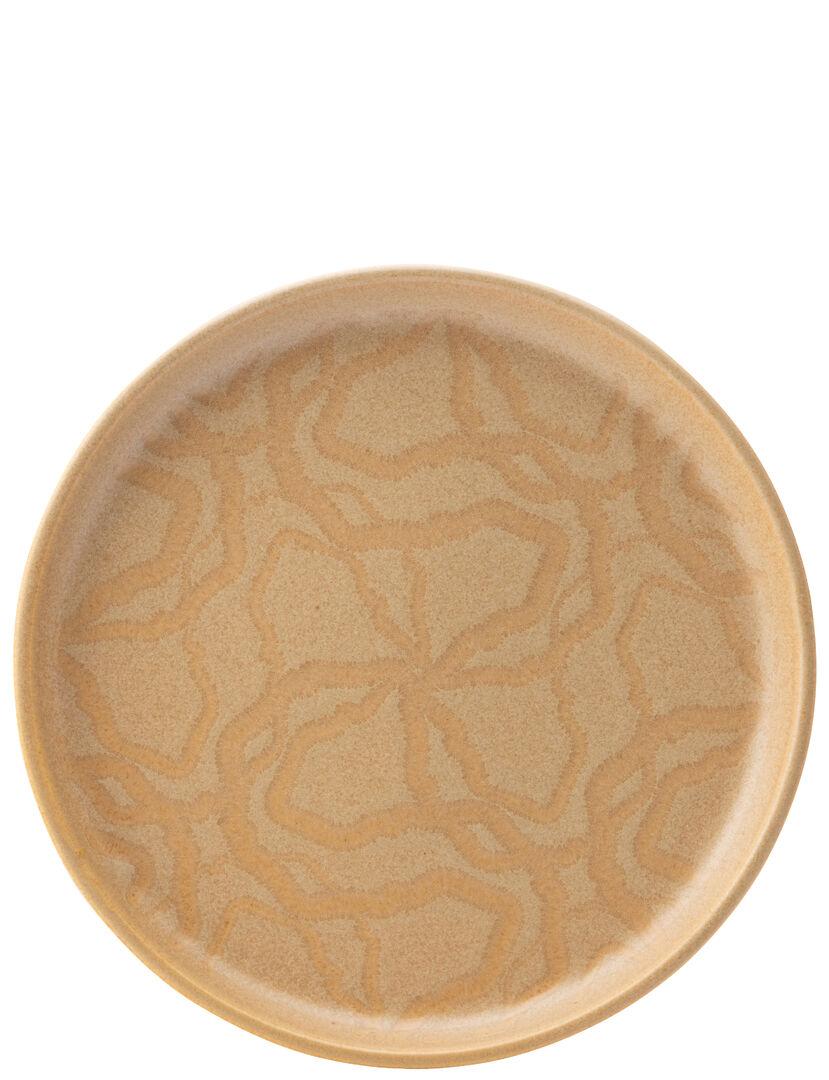 Maze Flax Walled Plate 8.25 (21cm) - DW0362-000000-B01006 (Pack of 6)
