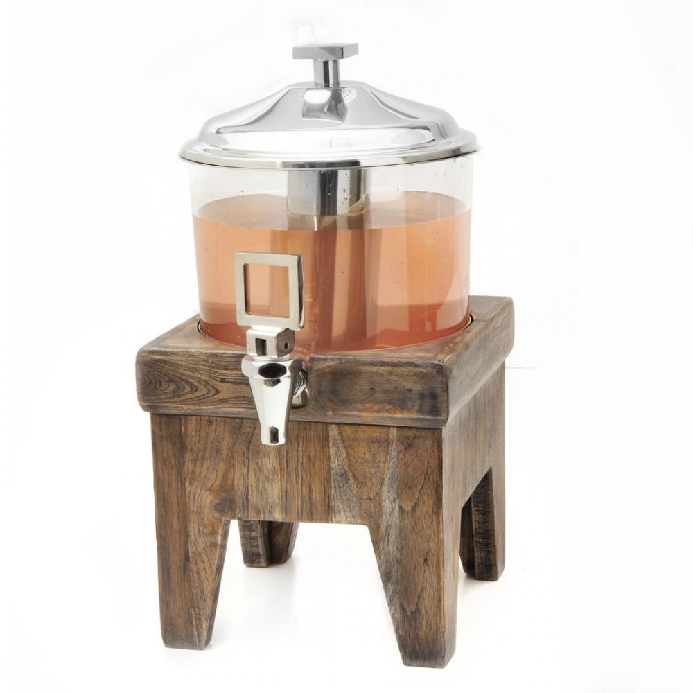 Fusion Ash Grey Juicer Wood Base with Stainless Steel Nest - DW07JSTNDWDAG