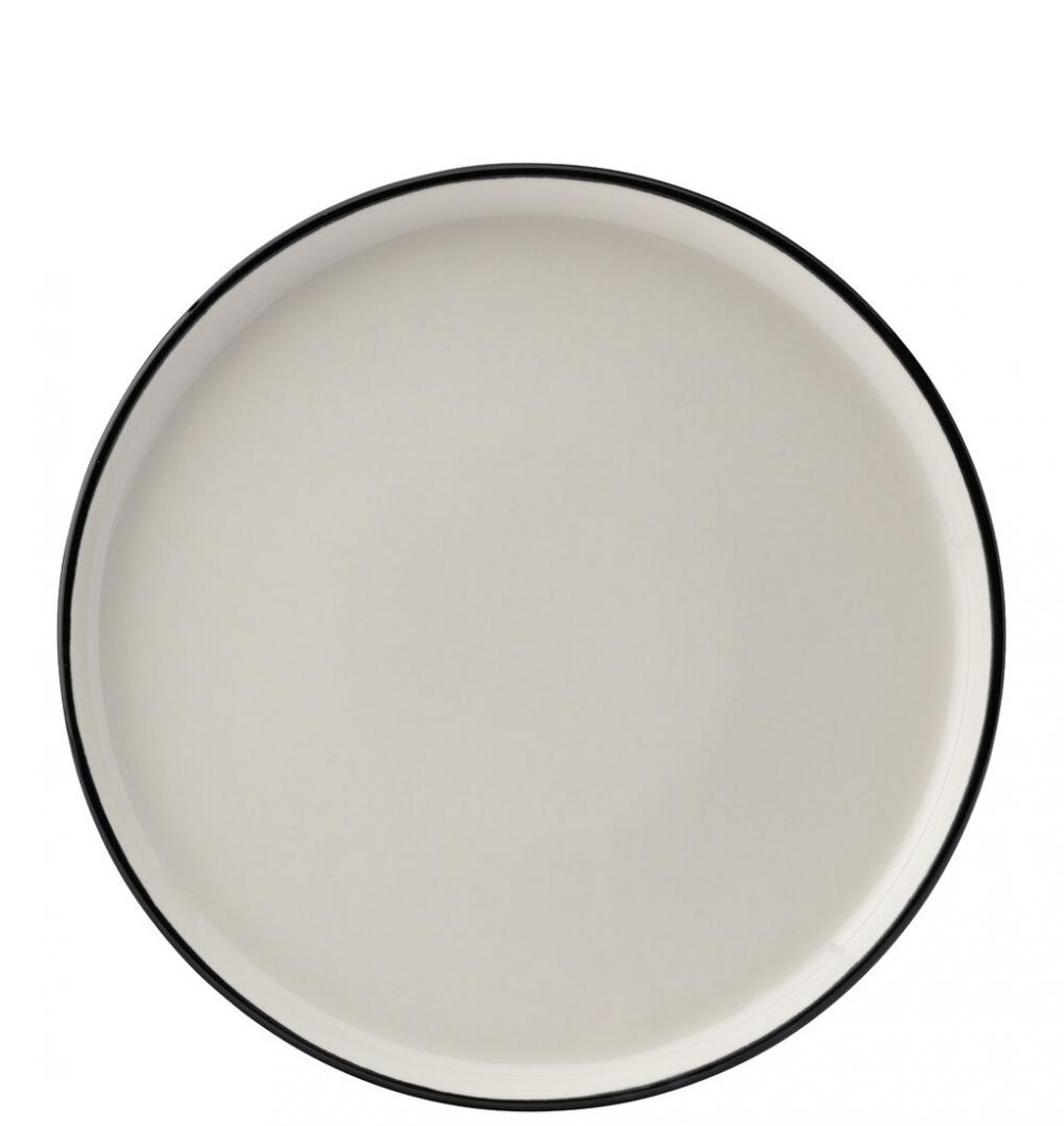 Homestead Black Walled Plate 10.5 (27cm) - DW0830-000000-B01006 (Pack of 6)