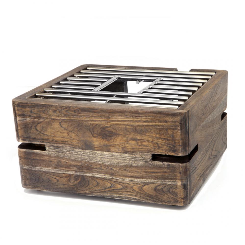 Fusion Ash Grey Teak Riser 27 x 15.2cm (11 x 6) - DWFB116WDAG