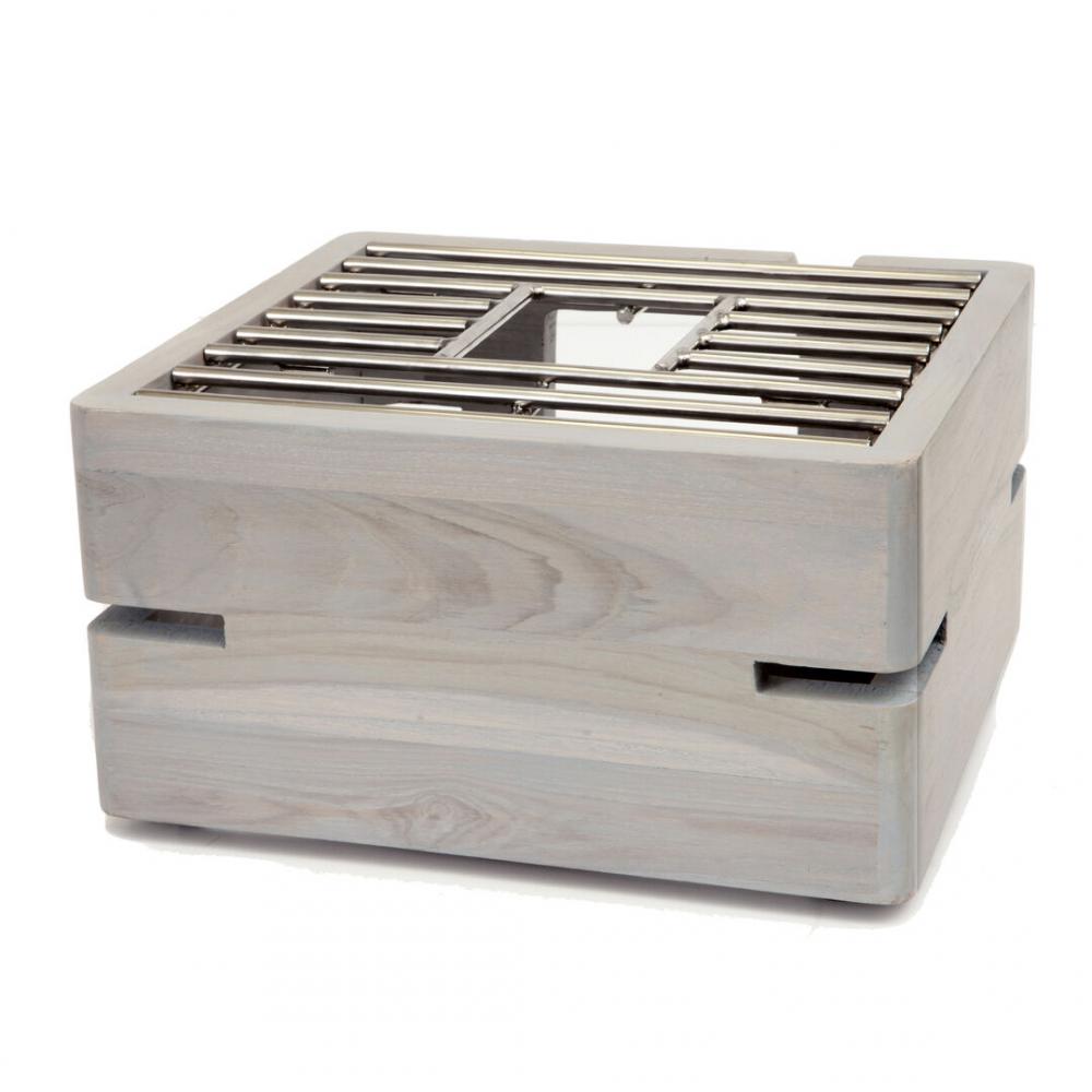 Fusion Grey Wash Teak Riser 27 x 15.2cm (11 x 6) - DWFB116WDGW