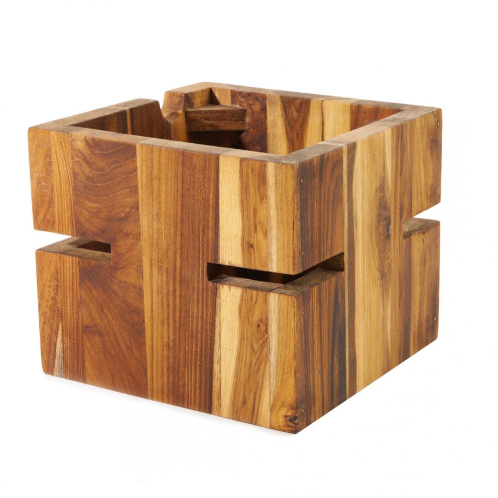 Fusion Teak Riser 15.2 x 15.2cm (6 x 6) - DWFB66WDT