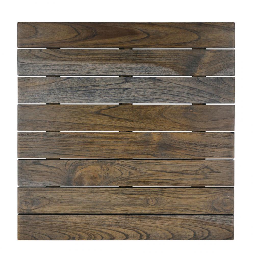 Fusion Ash Grey Square Tile 35.6cm (14) - DWFBWD1414SAG