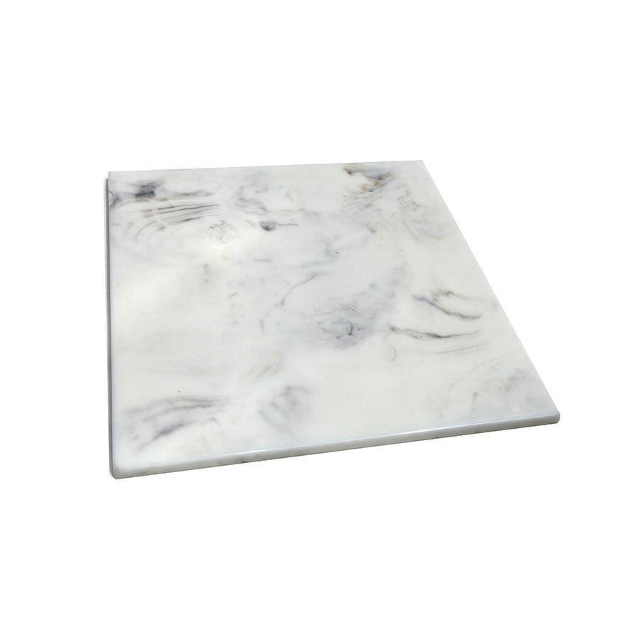 Fusion Carrera Marble Resin Square Tile 30.5cm (12) - DWKFB1212CAR
