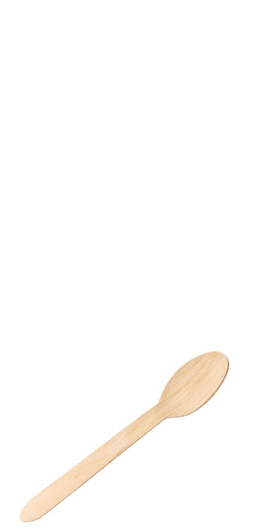 Economy Birch Wood Spoon 6.25 (16cm) - F90222-000000-B01010 (Pack of 10)
