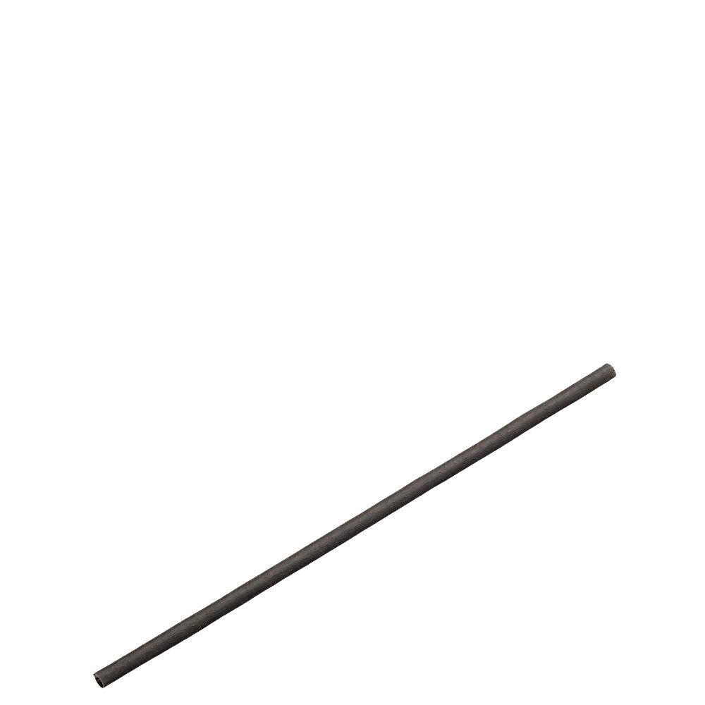 Agave Black Sip Straw 5 (13cm) 2.5mm Bore - F90312-000000-B01003 (Pack of 3)