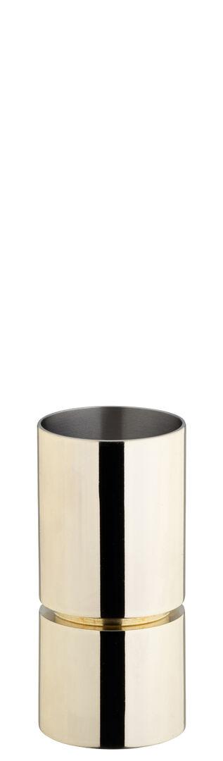Gold Straight Sided Jigger 25/50ml - F92087-000000-B01006 (Pack of 6)