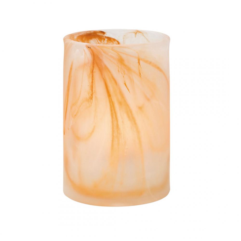 Wysp Caramel Glass Cylinder 7.3 x 11.4cm (2 7/8 x 4 1/2) - HW44017CML (Pack of 6)