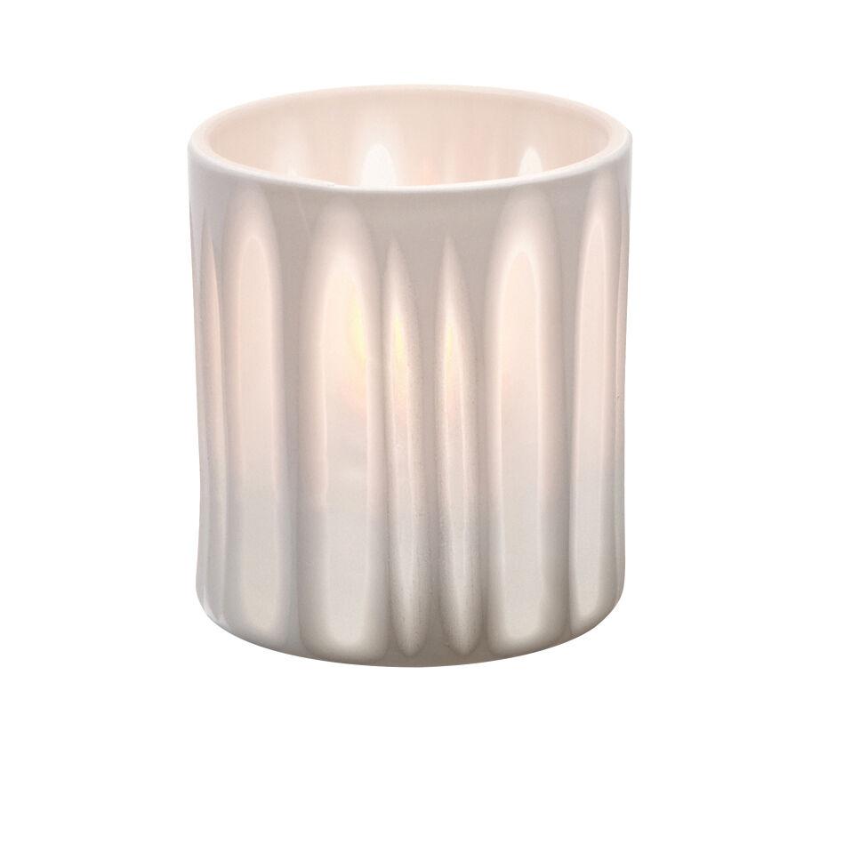 Boutique Stripes Porcelain Votive 7.3 x 8cm (2 9/10 x 3 1/10) - HW6207ST (Pack of 48)