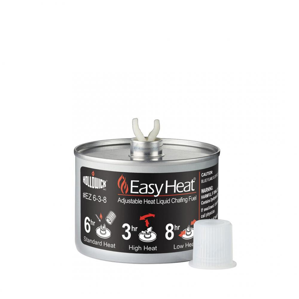 Easy Heat Chafing Fuel Adjustable Liquid 6-3-8 UK LABEL - HWEZ638 (Pack of 24)