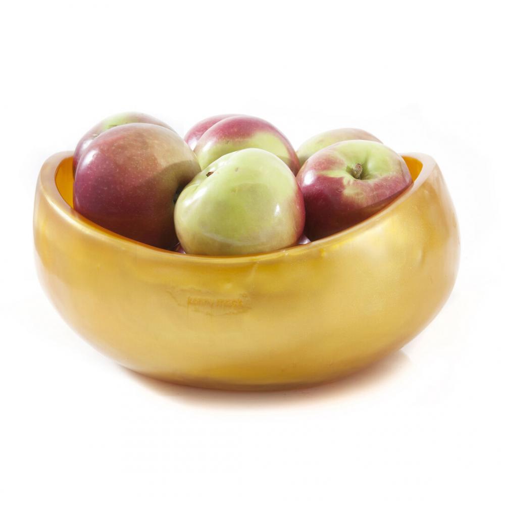 Scoop Tangerine Pearl Bowl 24.13cm x 12.7cm 2.8ltr (9 1/2 x 5 3qts) - KMK1018TGP (Pack of 2)