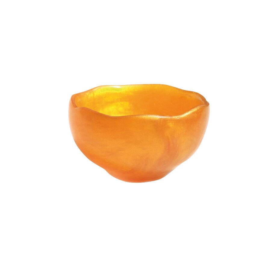 Wave Tangerine Pearl Condiment Bowl 12.1 x 7cm 22.7cl (4 3/4 x 2 3/4 8oz) - KMK1028TGP (Pack of 6)