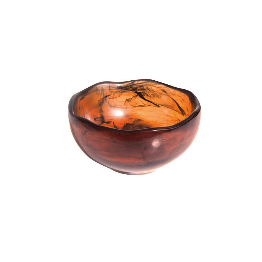 Wave Tortoise Condiment Bowl 12.1 x 7cm 22.7cl (4 3/4 x 2 3/4 8oz) - KMK1028TOR (Pack of 6)