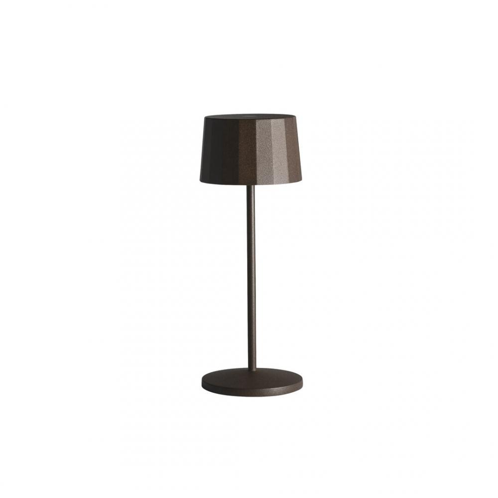 Octa Corten Mini LED Rechargeable Table Light 7.6 x 20.3cm (3 x 8) - LMPOCTBRNMICRO (Pack of 6)
