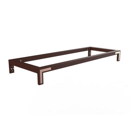 Canvas Dark Lux Top Frame Shelf 114.5 x 38 x 2cm (45 x 14 4/5 x 4/5) - MGSCANSM0201