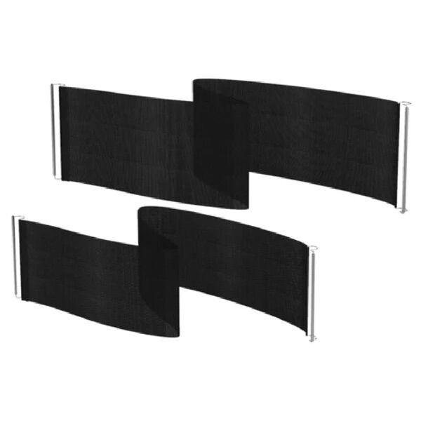 Roll'n Charcoal-Black Quick Cover For Service Cart - MGSQCOPV2101