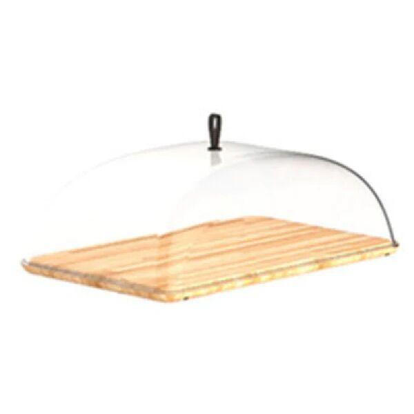 Roll'n Bamboo Cheese Tray & Acrylic Lid 49 x 30 x 17cm (19 x 12 x 7) - MGSSCMBM0501