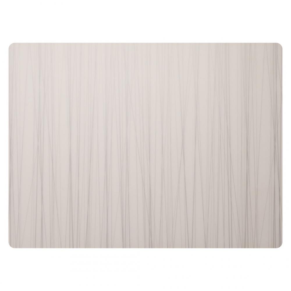 Modern Twist Stream Silver Silicone Placemat 30.5 x 40.6cm (12 x 16) - MTPLST201216 (Pack of 12)