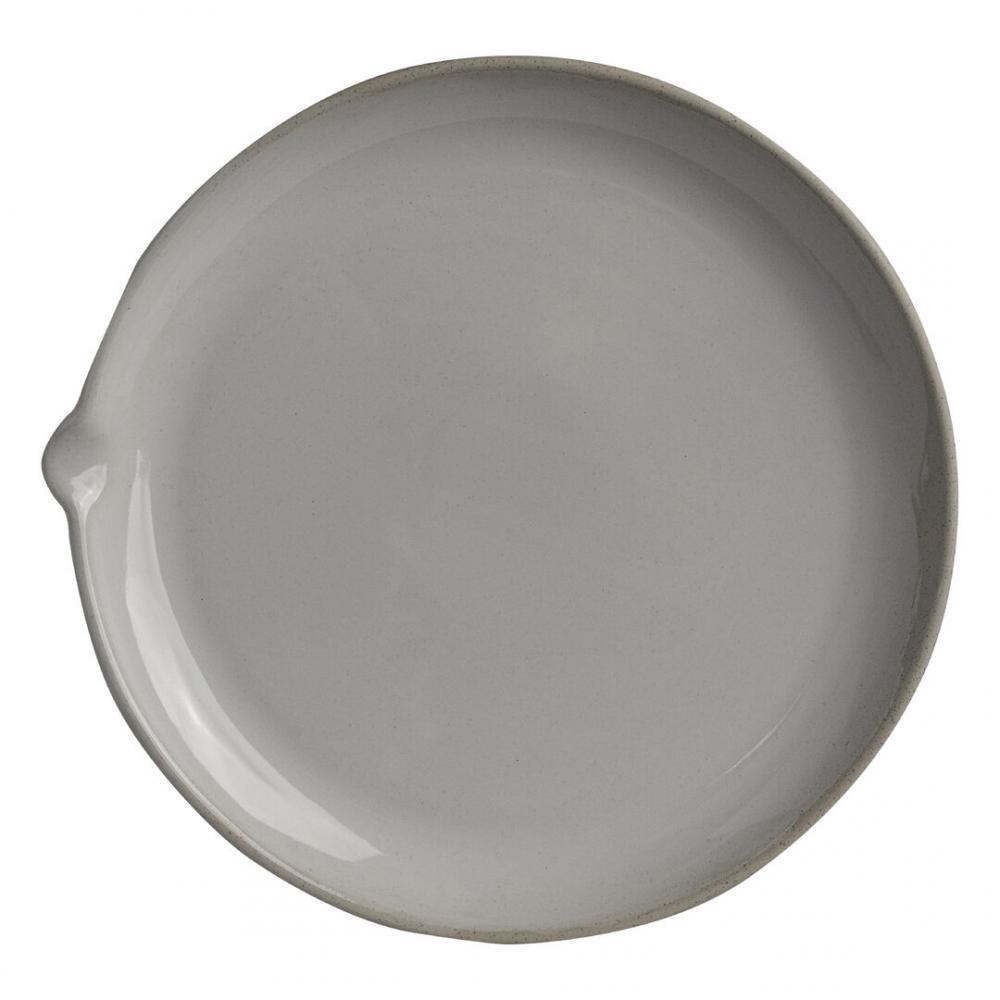 Gembrook White With Spout Plate 26.35 x 25.5cm (10 3/8 x 10) - OG10013796 (Pack of 24)